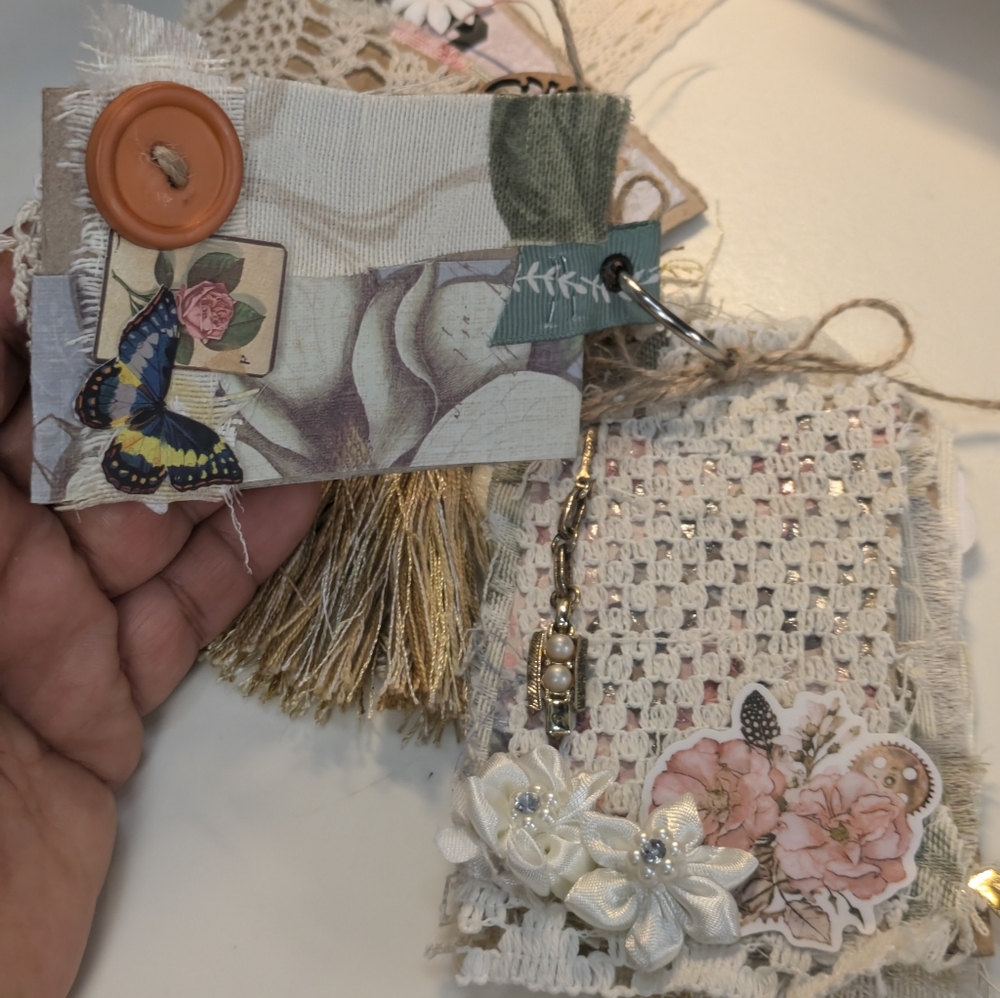 Tag mini scrapbook - Picture 4 of 12
